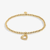 A Little 'Happy Birthday Beautiful' Bracelet In Gold Plating