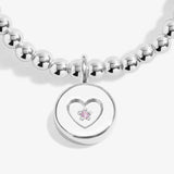 Kids' Confetti A Little 'Officially A Teenager' Bracelet In Silver Plating