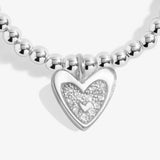Kids' A Little 'Happy Birthday Daughter' Bracelet In Silver Plating