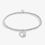 Kids' A Little 'Happy Birthday Granddaughter' Bracelet In Silver Plating