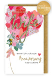 For My Wonderful Wife With Love On Our Anniversary