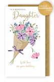 To A Wonderful Daughter With Love On Your Birthday
