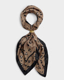 Mocha Satin Multiway Scarf