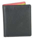 Unisex notecase, Black Tropical