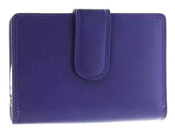 Ladies Wallet Purse, Caribbean Purple