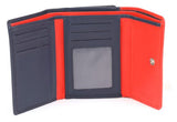 Ladies Wallet Purse Red & Navy