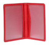 Travel Card Holder, Robin Red