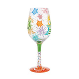 Happy 60th Birthday Wine Glass