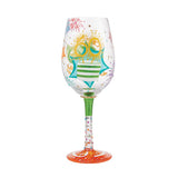 Happy 60th Birthday Wine Glass