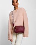 Hallie Crossbody Bag, Cherry