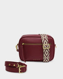 Hallie Crossbody Bag, Cherry