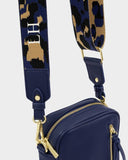 Hallie Small Crossbody Bag, Midnight Blue
