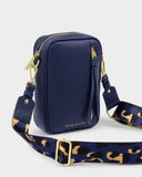 Hallie Small Crossbody Bag, Midnight Blue