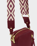 Hallie Small Crossbody Bag, Cherry