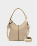 Hallie Satchel Bag, Light Taupe