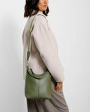 Hallie Satchel Bag, Khaki