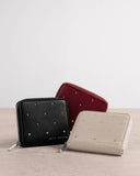 Meela Studded Purse, Cherry