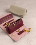 Travel Jewellery & Accessories Organiser, Dream Big, Light Taupe