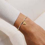 Little Stories 'Sending Love Your Way' Bracelet In Silver and Gold Plating