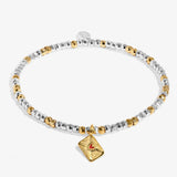 Little Stories 'Sending Love Your Way' Bracelet In Silver and Gold Plating