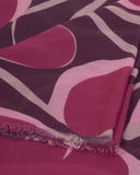 Printed Scarf, Organic Heart