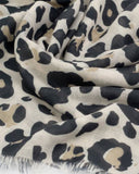 Printed Scarf, Leopard