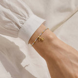 Christmas Little Stories 'Fizz The Season' Bracelet In Silver and Gold Plating