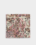 Printed Scarf, Blush Tortoiseshell