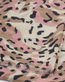 Printed Scarf, Blush Tortoiseshell