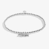 Snowglobe A Little 'Cracking Christmas' Bracelet In Silver Plating