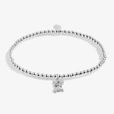 Snowglobe A Little 'Merry Woof-Mas' Bracelet In Silver Plating