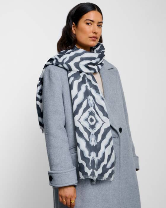 Printed Scarf, Kaleidoscope