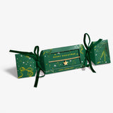 Christmas Cracker 'Merry Christmas' Bracelet In Gold Plating
