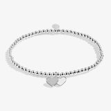 Christmas Cracker 'Merry Christmas Fabulous Friend' Bracelet In Silver Plating
