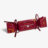 Christmas Cracker 'With Love' Bracelet In Silver Plating