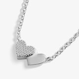 Christmas Cracker 'Merry Christmas Fabulous Friend' Necklace In Silver Plating
