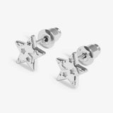 Earring Bauble 'Merry Christmas' Earrings In Silver Plating