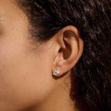 Earring Bauble 'Christmas Robin' Earrings In Silver Plating