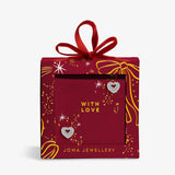 Earring Bauble 'With Love' Earrings In Silver Plating