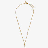 With Love 'Heart Of Gold' Necklace and Earrings Set In Gold Plating