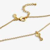 With Love 'Heart Of Gold' Necklace and Earrings Set In Gold Plating