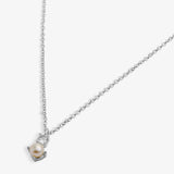 With Love 'Just For You' Necklace and Earrings Set In Silver Plating