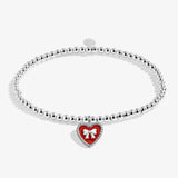 Kids' Christmas A Little 'Merry Christmas Granddaughter' Bracelet In Silver Plating