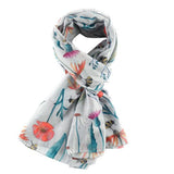 Meadow Scarf, Silver
