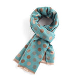 Dots Scarf, Teal