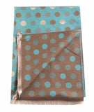 Dots Scarf, Teal