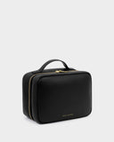 Hanging Makeup & Wash Bag, Black