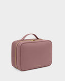 Hanging Makeup & Wash Bag, Deep Rose