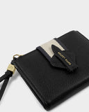 Lottie Fold-Out Purse, Black