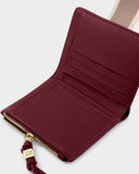 Lottie Fold-Out Purse, Cherry